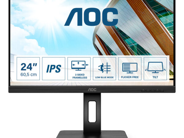 AOC P2 Q24P2Q LED display 60,5 cm (23.8") 2560 x 1440 Pixel Quad HD Nero