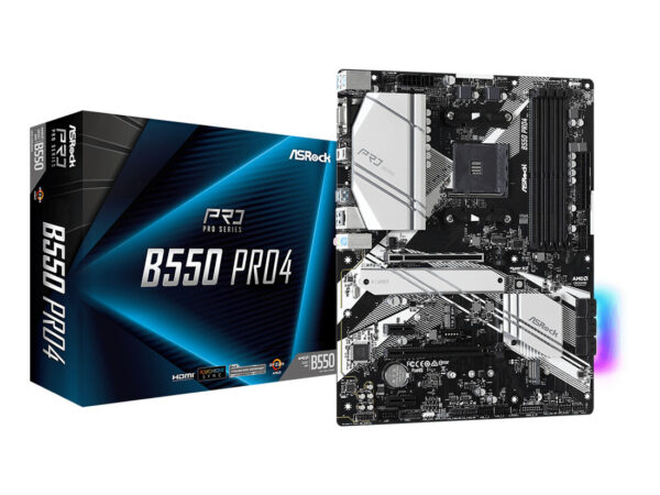 Asrock B550 Pro4 AMD B550 Socket AM4 ATX