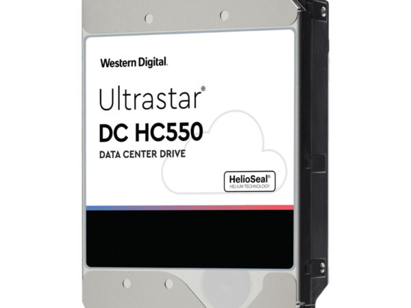 Western Digital Ultrastar DC HC550 disco rigido interno 18 TB 7200 Giri/min 512 MB 3.5" Serial ATA III