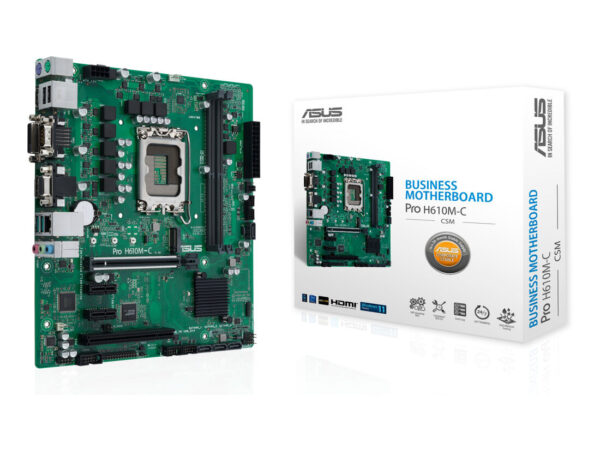 ASUS Pro H610M-C-CSM Intel H610 LGA 1700 micro ATX