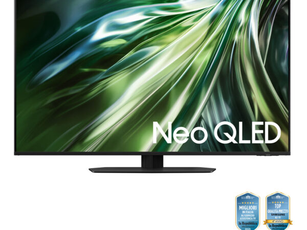 Samsung Smart TV 43" QE43QN90DATXZT Neo QLED 4K Mini LED Titan Black 2024, Processore NQ4 AI GEN2, Tecnologia Quantum Matrix, Neo Slim Design, Dolby Atmos