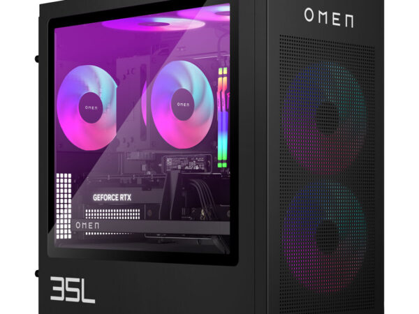 HP OMEN 35L GT16-0018nl Intel Core Ultra 7 265F 32 GB DDR5-SDRAM 2 TB SSD NVIDIA GeForce RTX 4080 SUPER Windows 11 Home Tower PC AI PC Nero