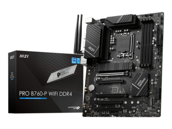 MSI PRO B760-P WIFI DDR4 scheda madre LGA 1700 ATX