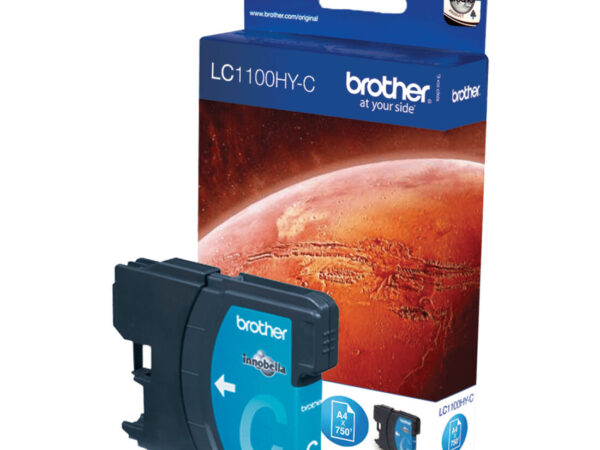 Brother LC1100HYC cartuccia d'inchiostro 1 pz Originale Ciano