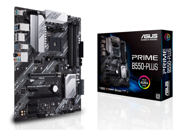 ASUS PRIME B550-PLUS AMD B550 Socket AM4 ATX