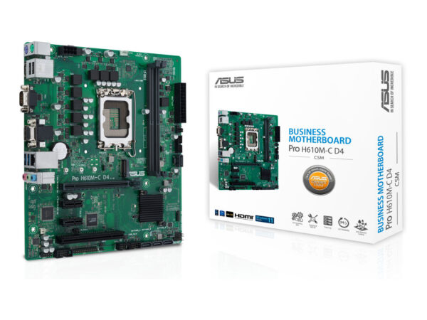 ASUS PRO H610M-C D4-CSM Intel H610 LGA 1700 micro ATX