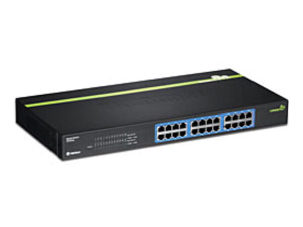 Trendnet TEG-S24G switch di rete Non gestito Nero