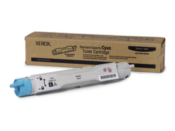 Tektronix Cyan Standard Capacity Toner Cartridge, Phaser 6360 cartuccia toner Ciano