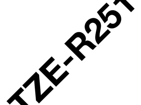 Brother TZE-R251 nastro per etichettatrice Nero su bianco