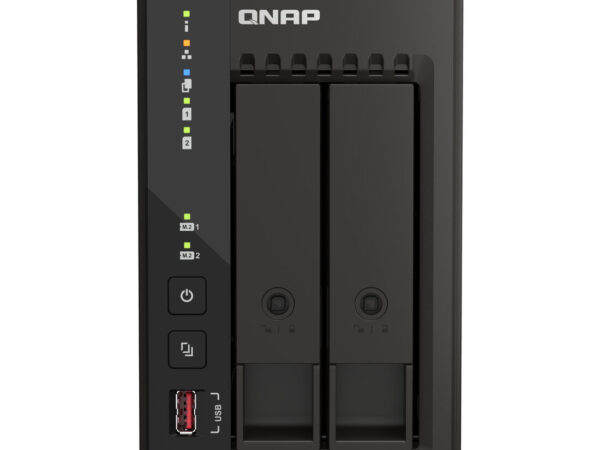 QNAP QVP-21C server NAS e di archiviazione Server di archiviazione Tower Intel Celeron J6412 8 GB DDR4 0 TB QVR Pro Nero