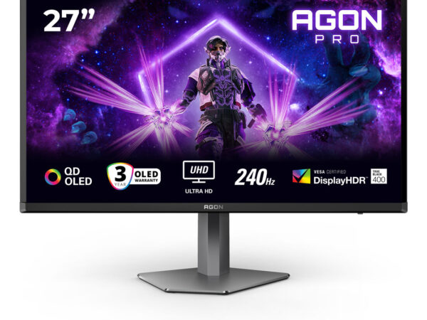 AOC G2 AG276UZD Monitor PC 67,3 cm (26.5") 3840 x 2160 Pixel 4K Ultra HD OLED Nero