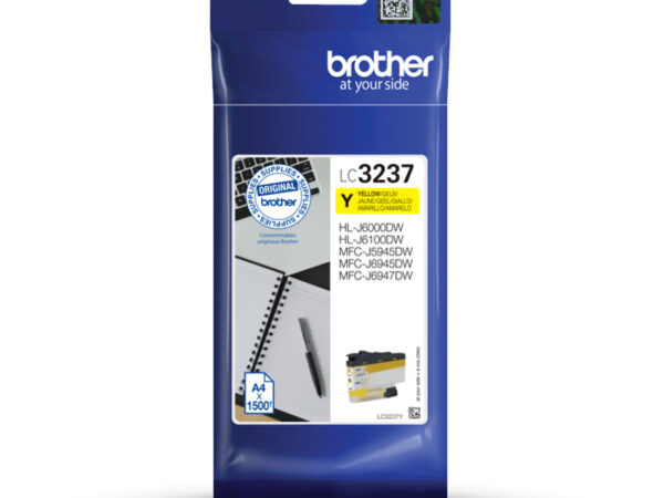 Brother LC3237Y cartuccia d'inchiostro 1 pz Originale Giallo
