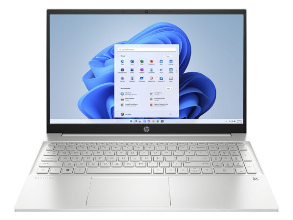 HP Pavilion 15-eh3015nl AMD Ryzen 7 7730U Computer portatile 39,6 cm (15.6") Full HD 16 GB DDR4-SDRAM 512 GB SSD Wi-Fi 6 (802.11ax) Windows 11 Home Argento