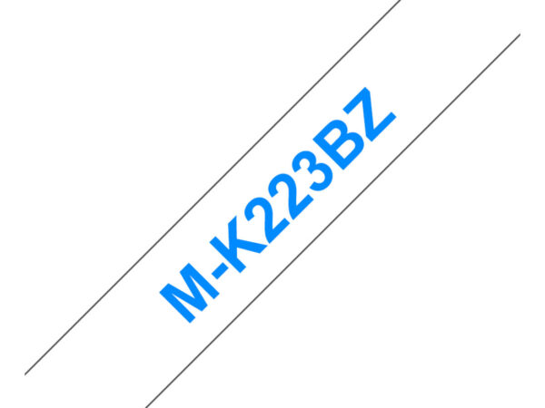 Brother M-K223B nastro per etichettatrice Blu su bianco