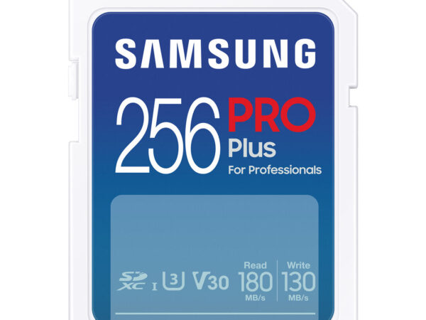 Samsung PRO Plus SD Card - Scheda di memoria 256GB (2023)
