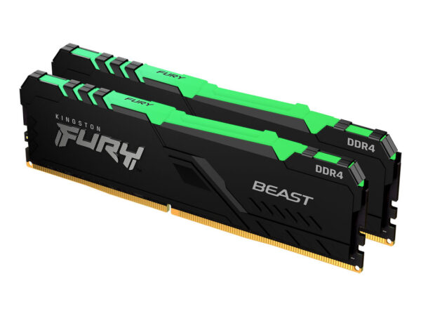 Kingston Technology FURY Beast RGB memoria 32 GB 2 x 16 GB DDR4