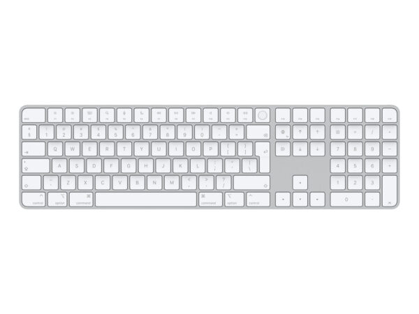 Apple Magic tastiera Universale USB + Bluetooth Inglese Alluminio, Bianco