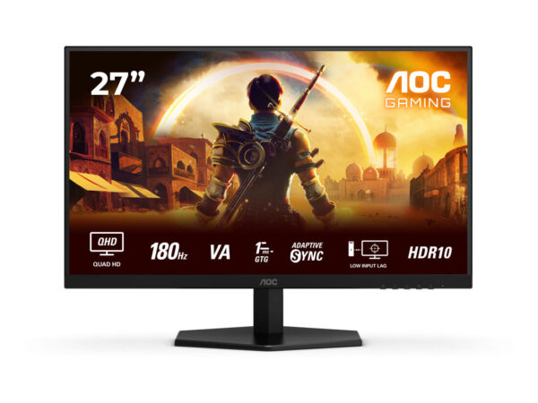 AOC G4 Q27G42XNE Monitor PC 68,6 cm (27") 2560 x 1440 Pixel Quad HD LED Nero, Rosso