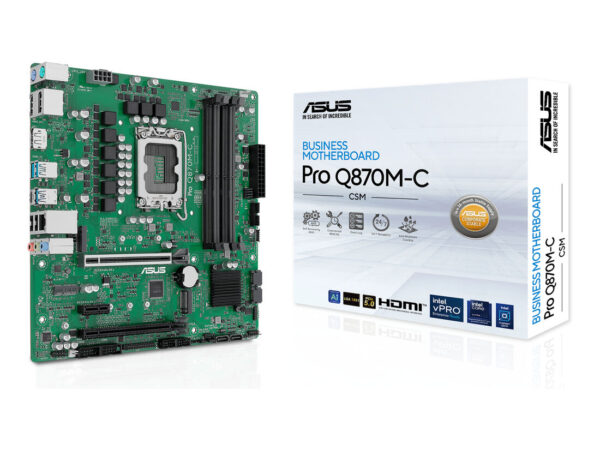 ASUS PRO Q870M-C-CSM LGA 1851 (Socket V1) micro ATX