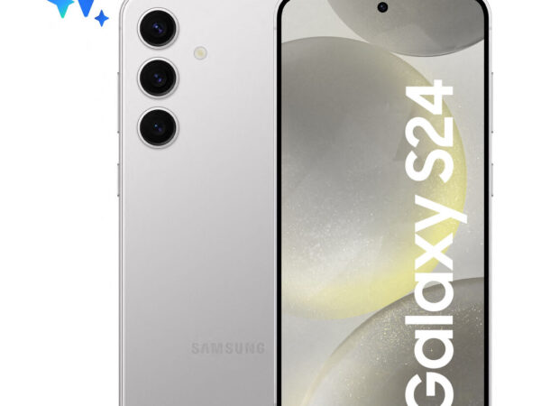 Samsung Galaxy S24 Smartphone AI, Display 6.2" FHD+ Dynamic AMOLED 2X, Fotocamera 50MP, RAM 8GB, 128GB, 4.000 mAh, Marble Gray