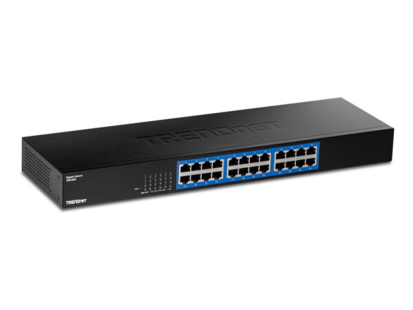 Trendnet TEG-S25 switch di rete Gigabit Ethernet (10/100/1000) Nero