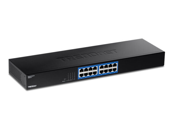 Trendnet TEG-S17 switch di rete Gigabit Ethernet (10/100/1000) Nero