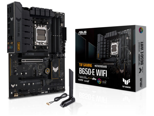 ASUS TUF GAMING B650-E WIFI AMD B650 Socket AM5 ATX
