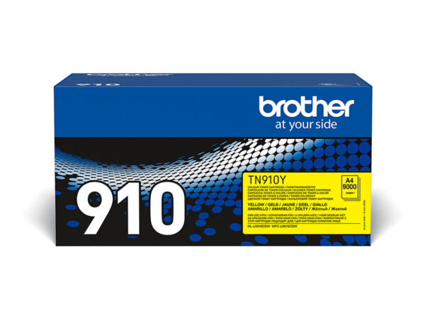 Brother TN-910Y cartuccia toner 1 pz Originale Giallo