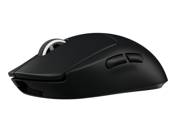 Logitech G PRO X SUPERLIGHT Mouse Gaming Wireless, Leggero 63 g, Sensore HERO 25K, 25.600 DPI, 5 Tasti Programmabili, Lunga Autonomia, Memoria Integrata, per eSport, Compatibile con PC e Mac. Nero
