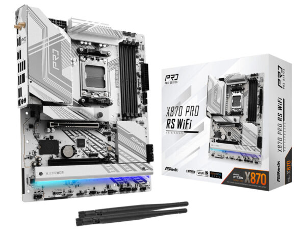Asrock X870 Pro RS WiFi AMD X870 Socket AM5 ATX