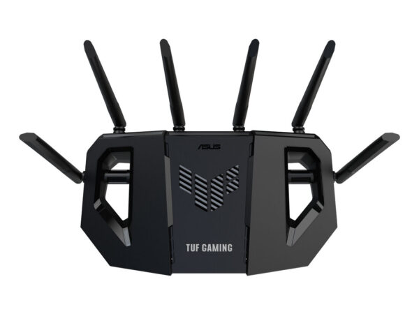 ASUS TUF Gaming BE6500 (TUF-BE6500) router wireless 2.5 Gigabit Ethernet Dual-band (2.4 GHz/5 GHz) Nero