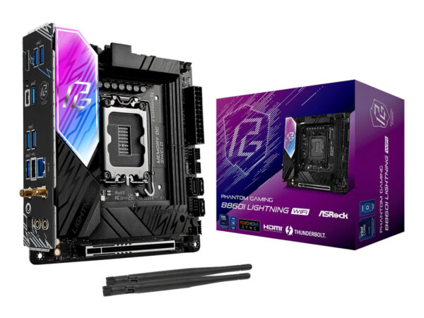 Asrock B860I Lightning WiFi Intel B860 LGA 1851 (Socket V1) mini ITX