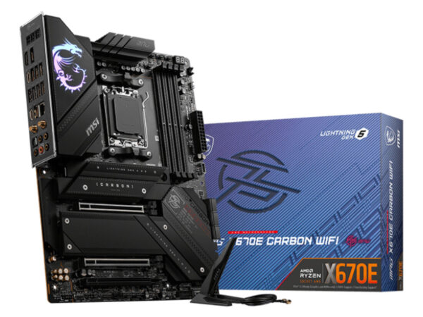 MSI MPG X670E CARBON WIFI scheda madre AMD X670 Socket AM5 ATX