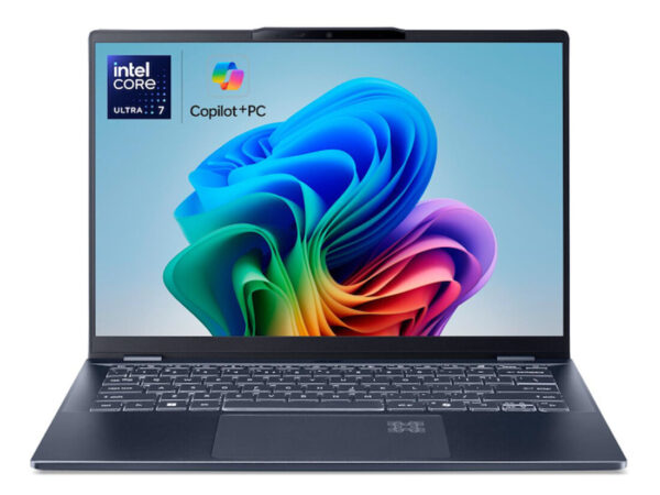 Acer SWIFT 14 AI SF14-51-76Z0 Intel Core Ultra 7 258V Computer portatile 35,6 cm (14") WUXGA 32 GB DDR5-SDRAM 1,02 TB SSD Wi-Fi 7 (802.11be) Windows 11 Home Italiano Blu