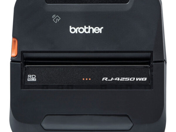Brother RJ-4250WB stampante per etichette (CD) 203 x 203 DPI 127 mm/s Con cavo e senza cavo Wi-Fi Bluetooth
