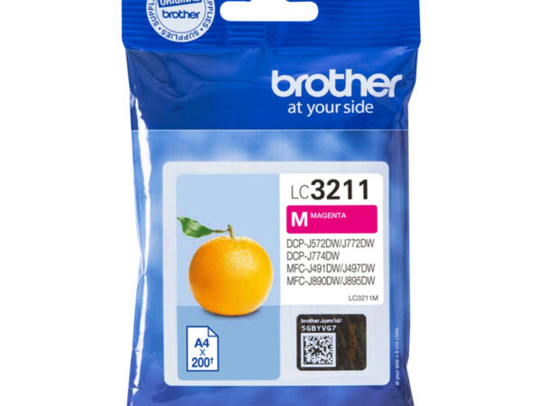 Brother LC3211M cartuccia d'inchiostro 1 pz Originale Magenta