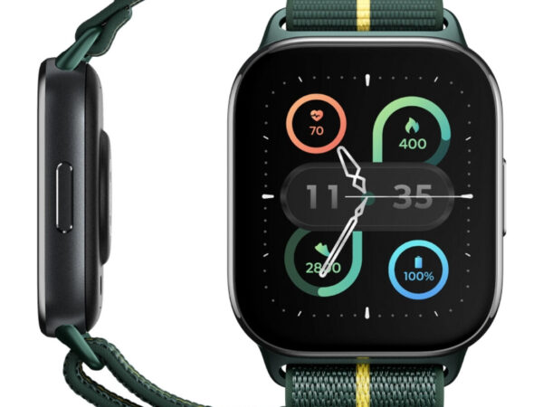 Motorola moto watch fit 4,83 cm (1.9") OLED 44.5 mm Digitale Touch screen Verde, Grigio GPS (satellitare)