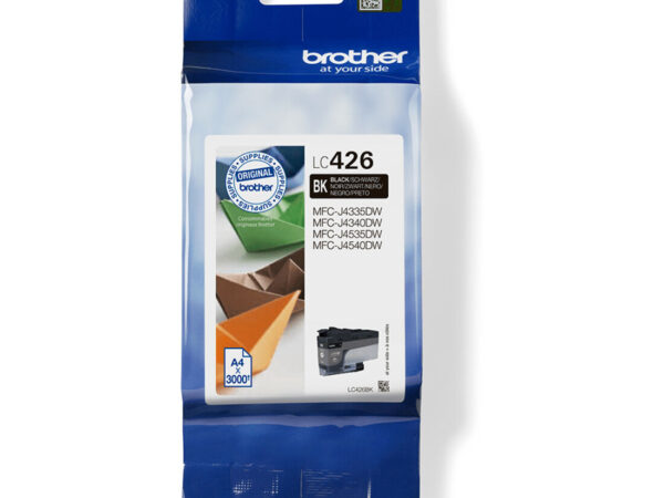 Brother LC-426BK cartuccia d'inchiostro 1 pz Originale Nero