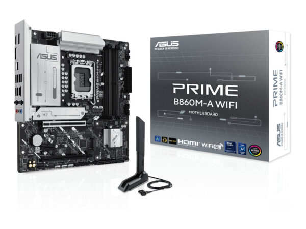 ASUS PRIME B860M-A WIFI Intel B860 LGA 1851 (Socket V1) micro ATX