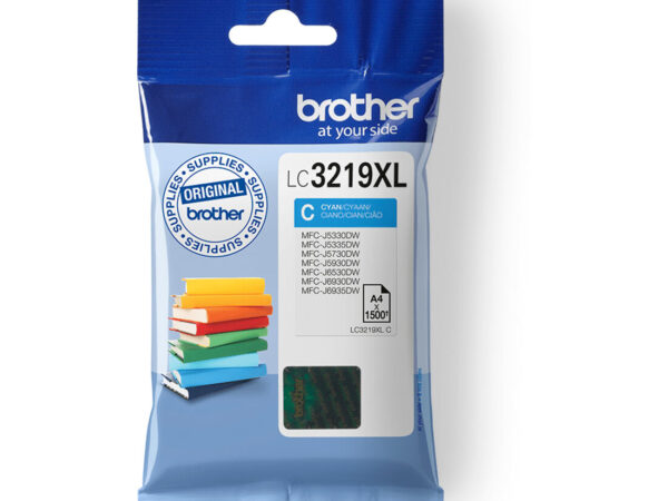 Brother LC3219XLC cartuccia d'inchiostro 1 pz Originale Ciano