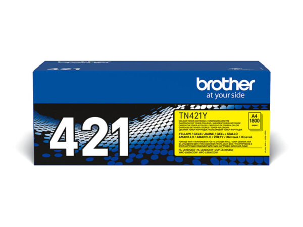 Brother TN-421Y cartuccia toner 1 pz Originale Giallo