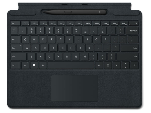 Microsoft 8X8-00150 tastiera per dispositivo mobile Microsoft Cover port Nero