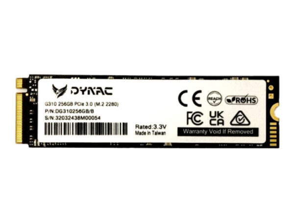 DYNAC G310 256 GB M.2 PCI Express 3.0 NVMe 3D TLC NAND
