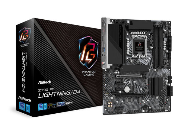 Asrock Z790 PG Lightning/D4 Intel Z790 LGA 1700 ATX