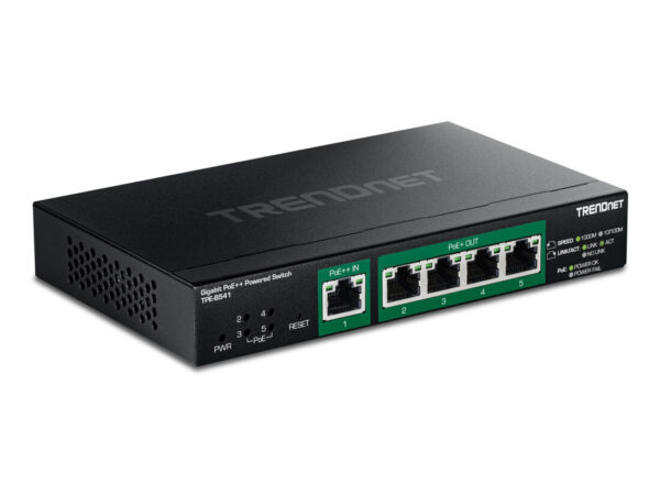 Trendnet TPE-B541 switch di rete Gestito Gigabit Ethernet (10/100/1000) Supporto Power over Ethernet (PoE) Nero