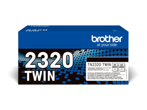 Brother TN-2320TWIN cartuccia toner 1 pz Originale Nero