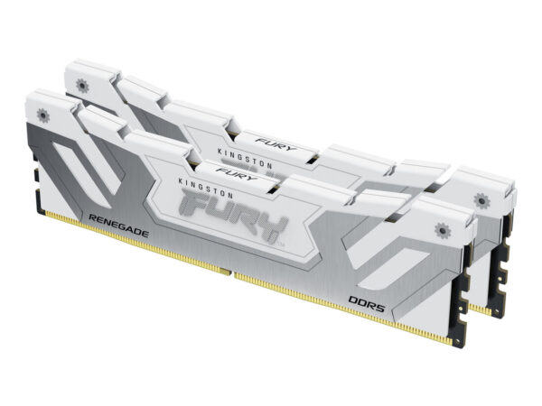 Kingston Technology FURY 48GB 8400MT/s DDR5 CL40 CUDIMM (Kit da 2) Renegade White XMP