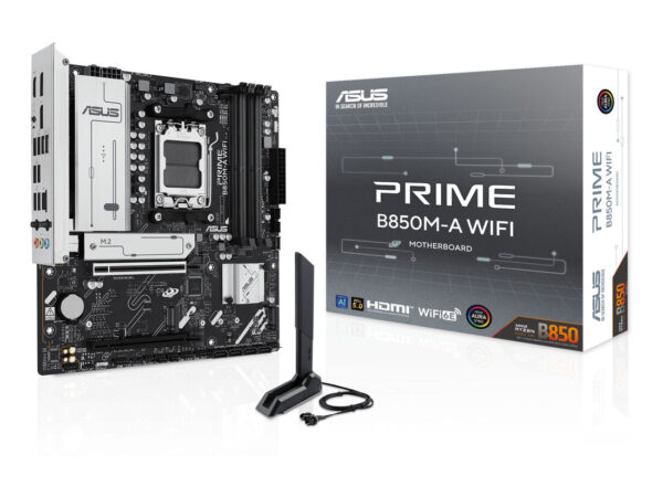 ASUS PRIME B850M-A WIFI AMD B850 Socket AM5 micro ATX