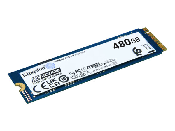 Kingston Technology 480G DC2000B PCIe 4.0 M.2 2280 Enterprise SSD