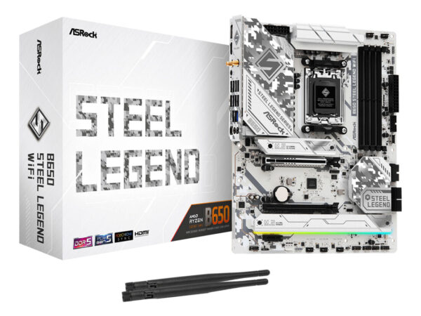 Asrock B650 Steel Legend WiFi AMD B650 Socket AM5 ATX